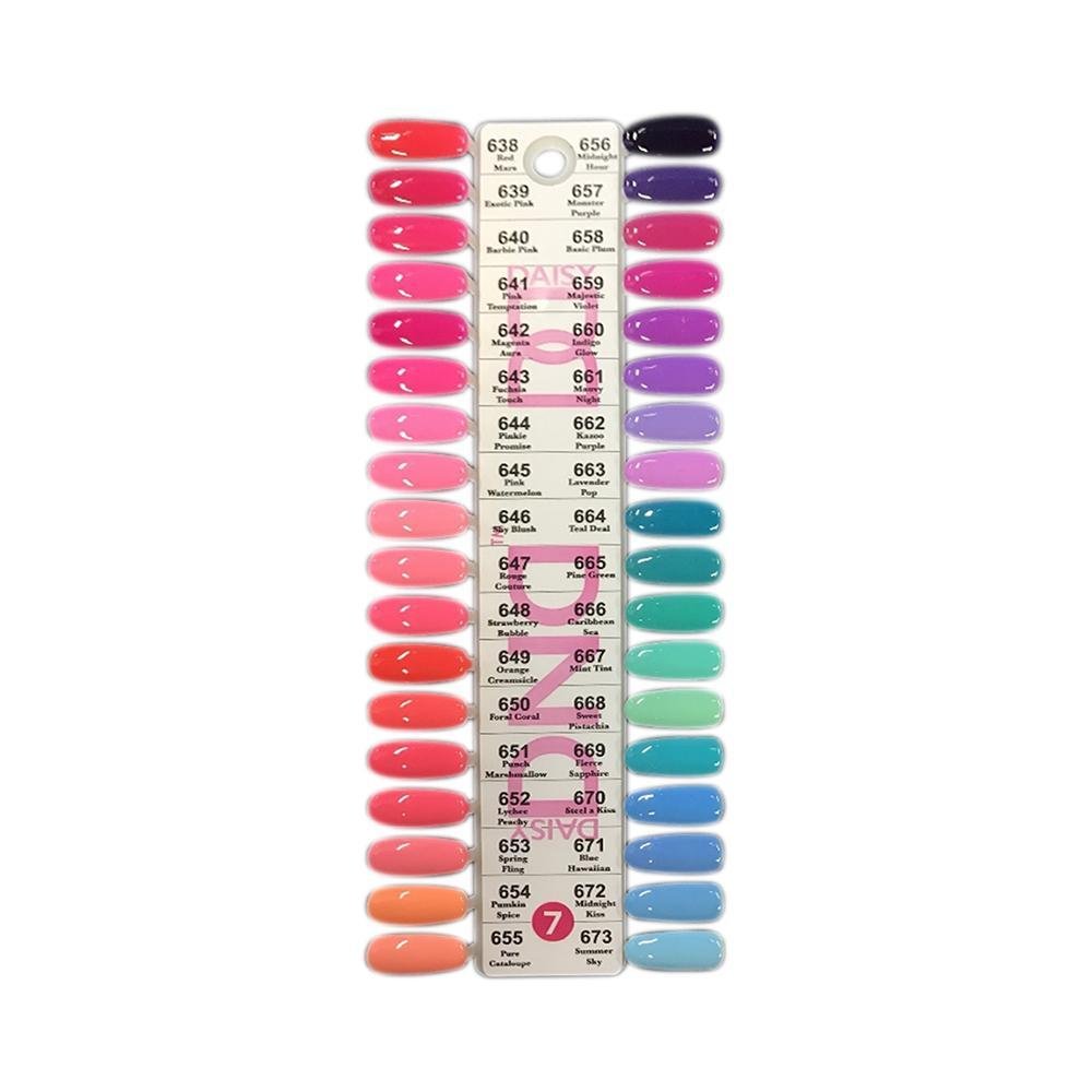 DND Part 07 - Set of 35 Gel & Lacquer Combos - DTK Nail Supply