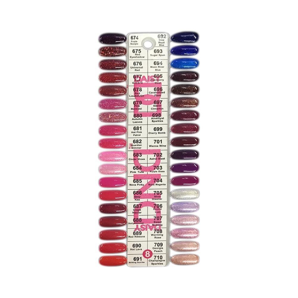 DND Part 08 - Set of 36 Gel & Lacquer Combos - DTK Nail Supply