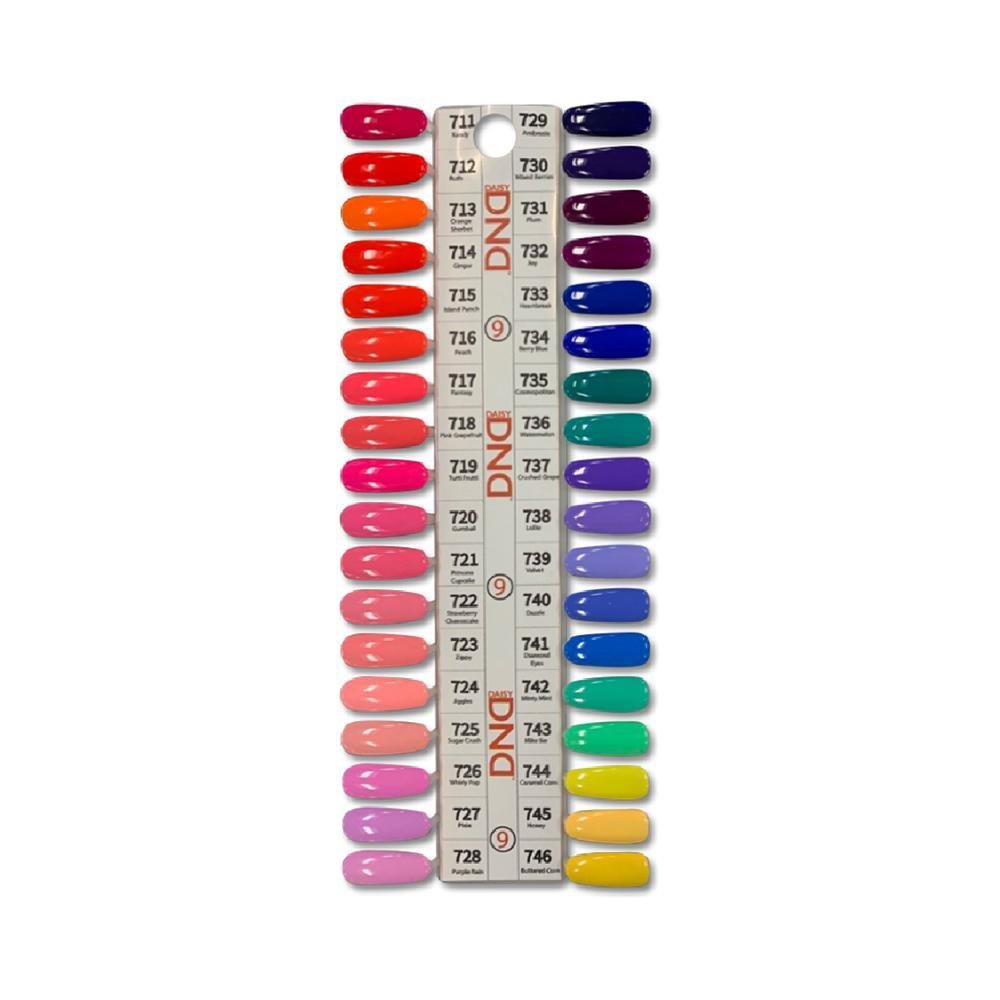 DND Part 09 - Set of 34 Gel & Lacquer Combos - DTK Nail Supply