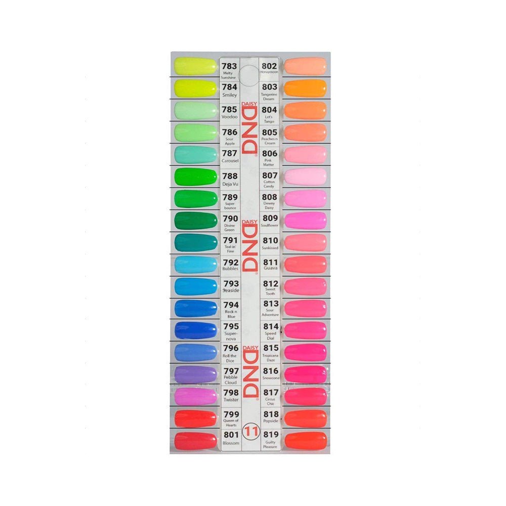 DND Part 11 - Set of 36 Gel & Lacquer Combos - DTK Nail Supply