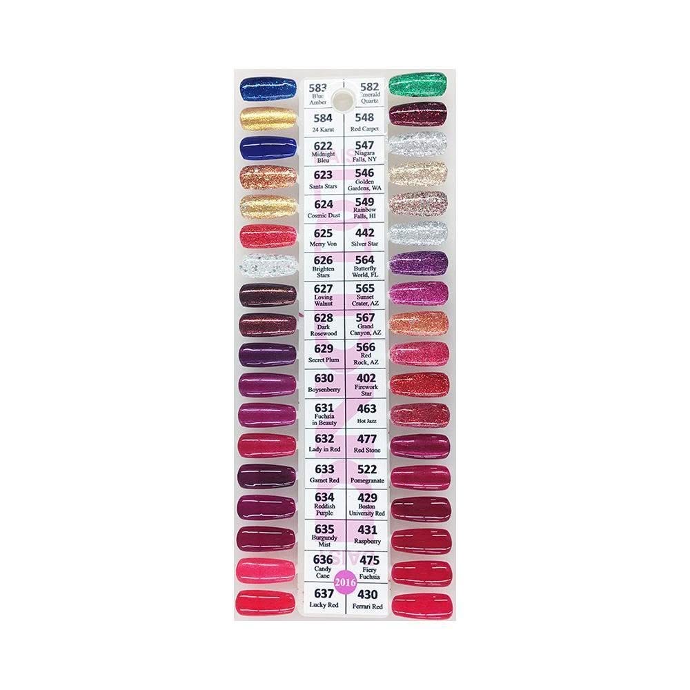 DND Part 2016 - Set of 32 Gel & Lacquer Combos - DTK Nail Supply