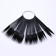 DND Pointing Black Tips (50pcs) - DTK Nail Supply