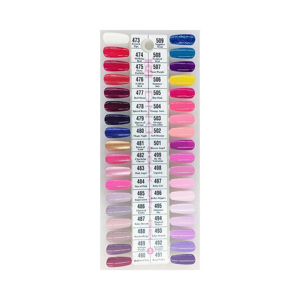  DND Part 03 - Set of 33 Gel & Lacquer Combos by DND - Daisy Nail Designs sold by DTK Nail Supply