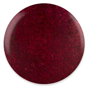 DND Acrylic & Powder Dip Nails 687 - Red, Metallic Colors