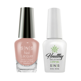  SNS Gel Nail Polish Duo - DW06 Cruise To Cozumel - Nude, Peach Colors by SNS sold by DTK Nail Supply