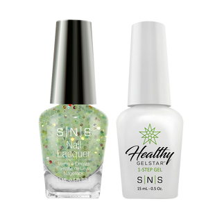  SNS Gel Nail Polish Duo - DW09 Get Leid In Maui - Green Colors by SNS sold by DTK Nail Supply