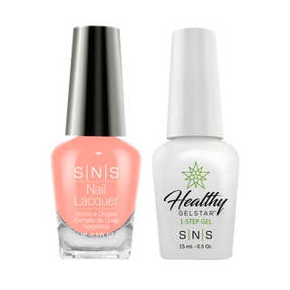  SNS Gel Nail Polish Duo - DW14 Hatteras - Peach Colors by SNS sold by DTK Nail Supply