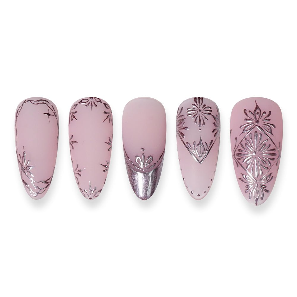 Emboss Gel Polish Nail Art - 5g Rose Gold - DTK Nail Supply