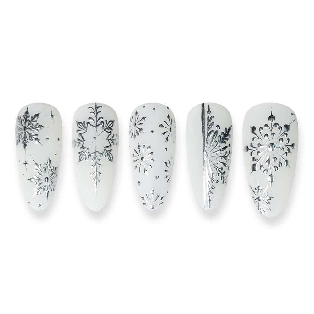 Emboss Gel Polish Nail Art - 5g Silver - DTK Nail Supply
