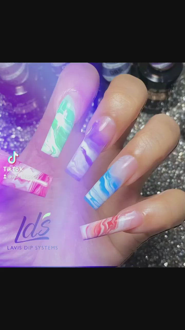LDS Gel Polish Nail Art Liner - White 02 (ver 2)
