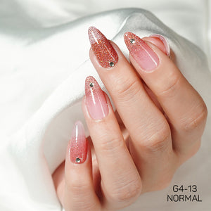 LAVIS Glitter G04 - 13 - Gel Polish 0.5 oz - Couture Collection by LAVIS NAILS sold by DTK Nail Supply