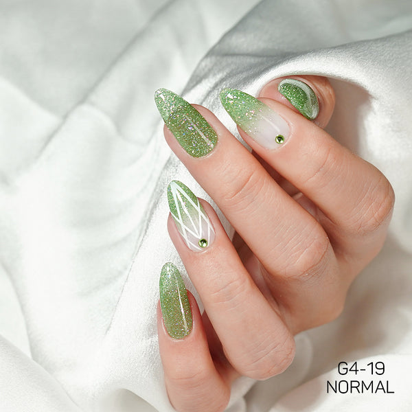 LAVIS Glitter G04 - 19 - Gel Polish 0.5 oz - Couture Collection by LAVIS NAILS sold by DTK Nail Supply
