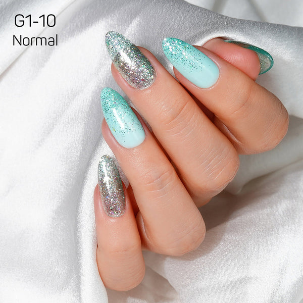 LAVIS Glitter G01 - 10 - Gel Polish 0.5 oz - Galaxy Collection by LAVIS NAILS sold by DTK Nail Supply