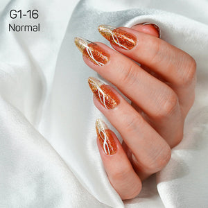 LAVIS Glitter G01 - 16 - Gel Polish 0.5 oz - Galaxy Collection by LAVIS NAILS sold by DTK Nail Supply
