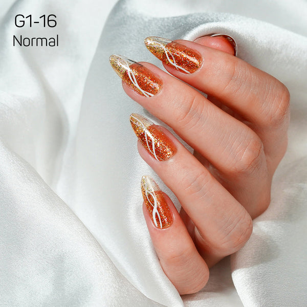 LAVIS Glitter G01 - 16 - Gel Polish 0.5 oz - Galaxy Collection by LAVIS NAILS sold by DTK Nail Supply