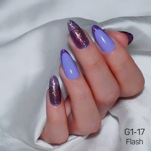 LAVIS Glitter G01 - 17 - Gel Polish 0.5 oz - Galaxy Collection by LAVIS NAILS sold by DTK Nail Supply