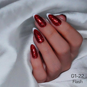 LAVIS Glitter G01 - 22 - Gel Polish 0.5 oz - Galaxy Collection by LAVIS NAILS sold by DTK Nail Supply