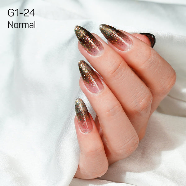 LAVIS Glitter G01 - 24 - Gel Polish 0.5 oz - Galaxy Collection by LAVIS NAILS sold by DTK Nail Supply