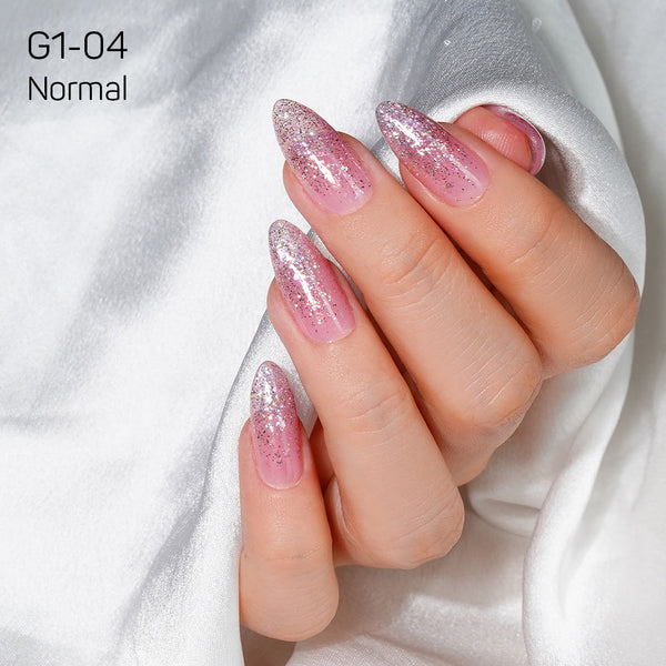 LAVIS Glitter G01 - 04 - Gel Polish 0.5 oz - Galaxy Collection by LAVIS NAILS sold by DTK Nail Supply