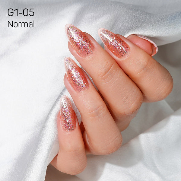 LAVIS Glitter G01 - 05 - Gel Polish 0.5 oz - Galaxy Collection by LAVIS NAILS sold by DTK Nail Supply