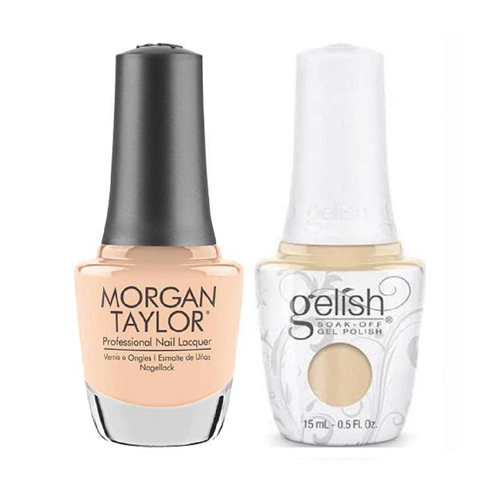 Gelish GE 854 - Need A Tan - Gelish & Morgan Taylor Combo 0.5 oz - DTK Nail Supply