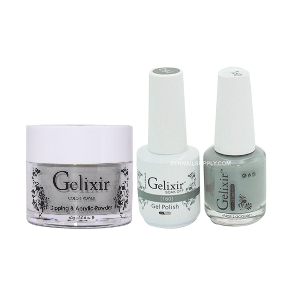 Gelixir 3 in 1 - 160 - Acrylic & Dip Powder, Gel & Lacquer - DTK Nail Supply