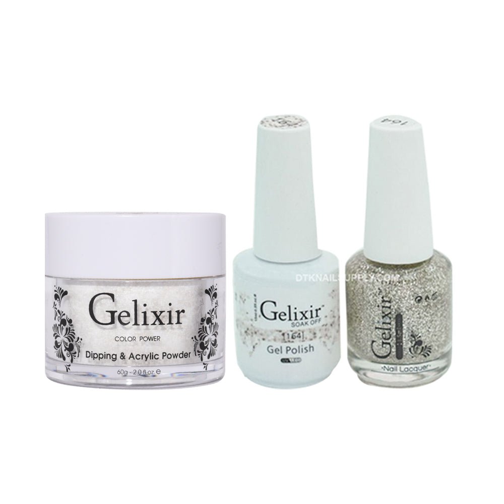Gelixir 3 in 1 - 164 - Acrylic & Dip Powder, Gel & Lacquer - DTK Nail Supply