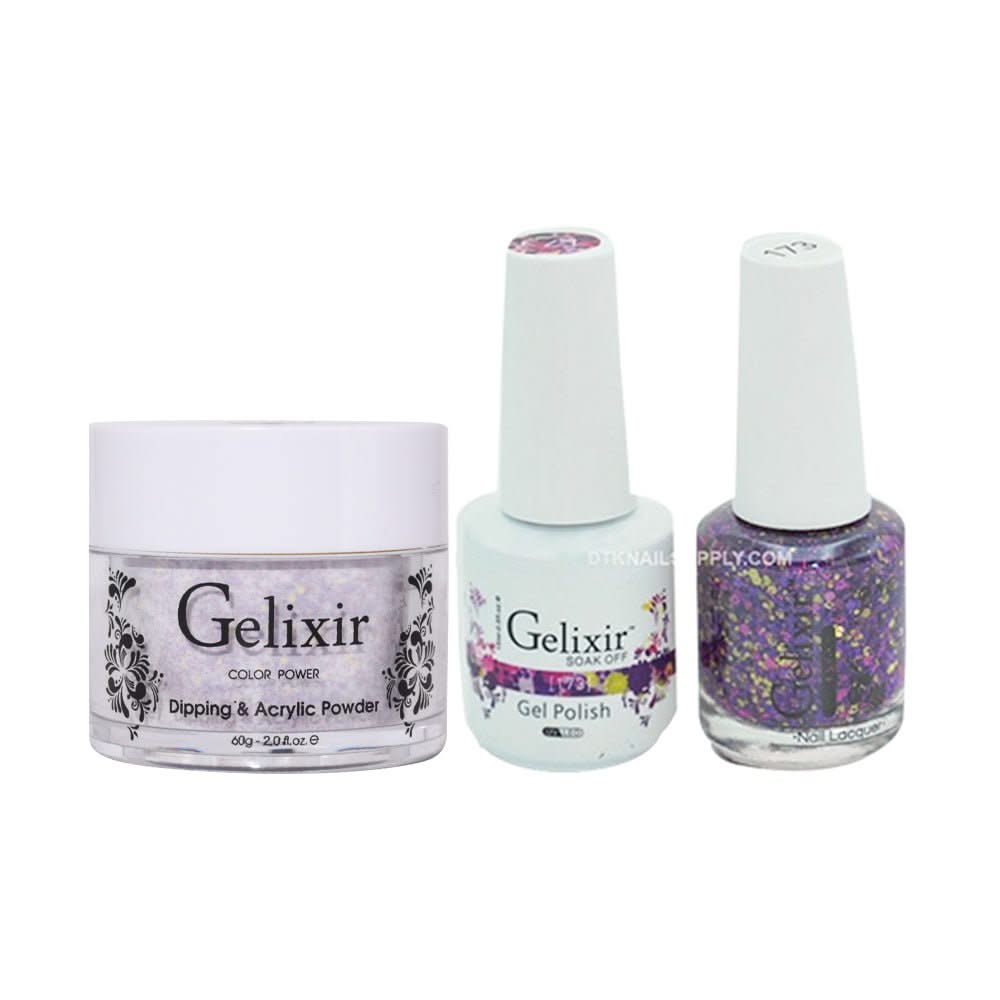 Gelixir 3 in 1 - 173 - Acrylic & Dip Powder, Gel & Lacquer - DTK Nail Supply
