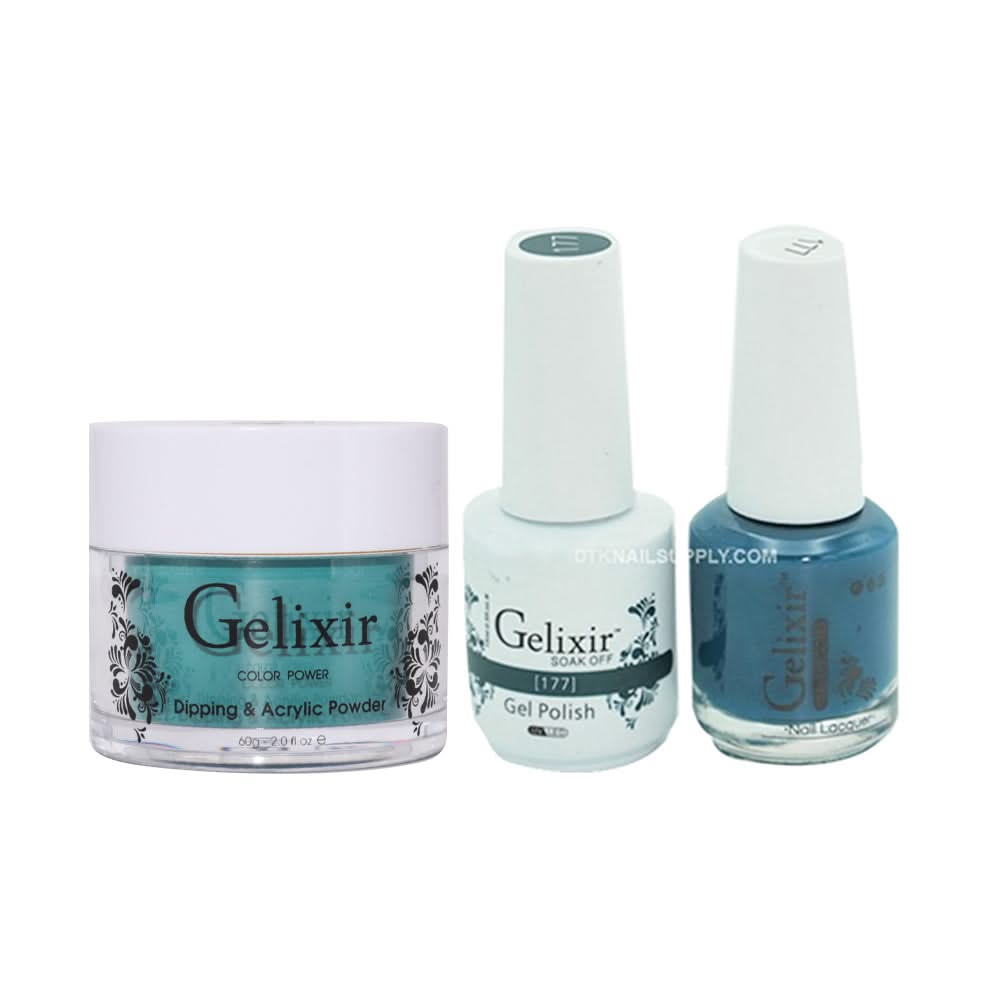 Gelixir 3 in 1 - 177 - Acrylic & Dip Powder, Gel & Lacquer - DTK Nail Supply