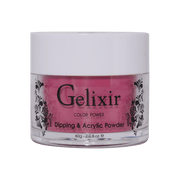 Gelixir Acrylic & Powder Dip Nails - 054 Red Shimmer - DTK Nail Supply