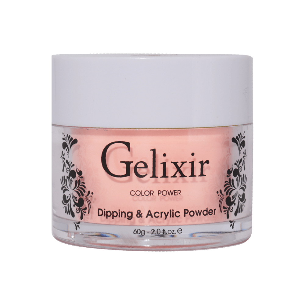 Gelixir Acrylic & Powder Dip Nails - 055 Outrageous Orange - DTK Nail Supply