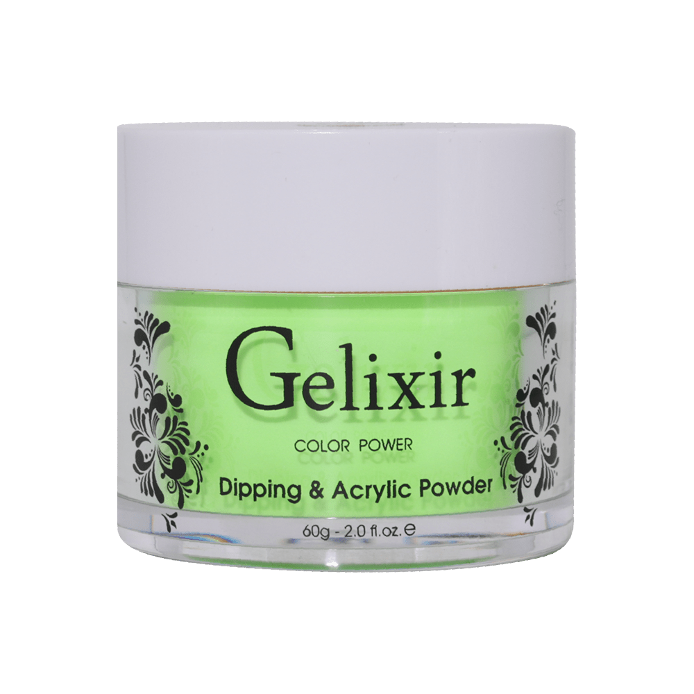 Gelixir Acrylic & Powder Dip Nails - 066 Lime - DTK Nail Supply