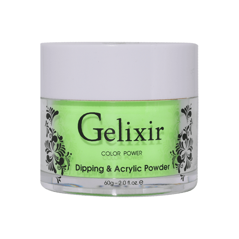 Gelixir Acrylic & Powder Dip Nails - 066 Lime - DTK Nail Supply