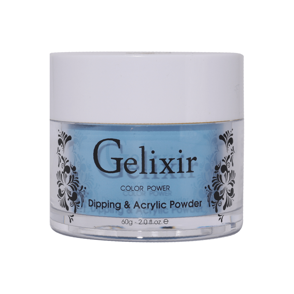 Gelixir Acrylic & Powder Dip Nails - 080 Sea Blue - DTK Nail Supply