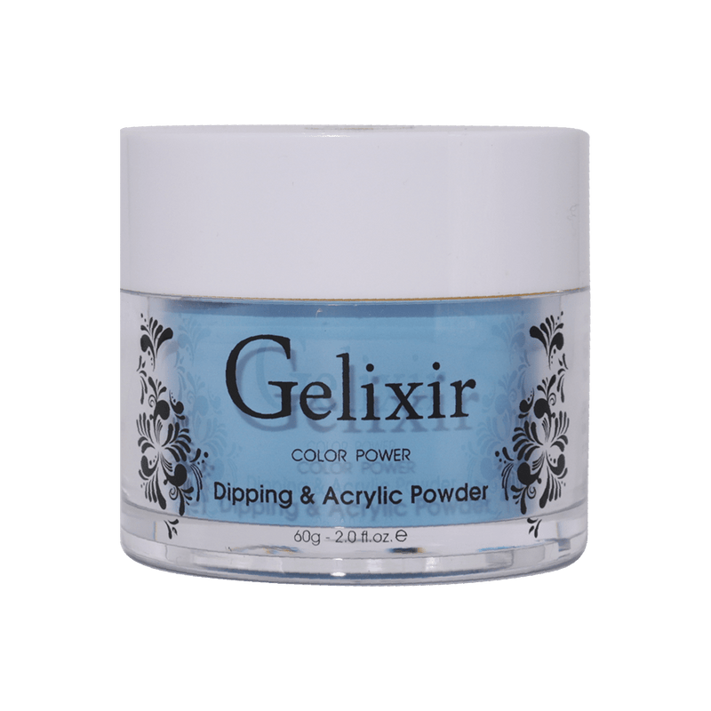 Gelixir Acrylic & Powder Dip Nails - 080 Sea Blue - DTK Nail Supply