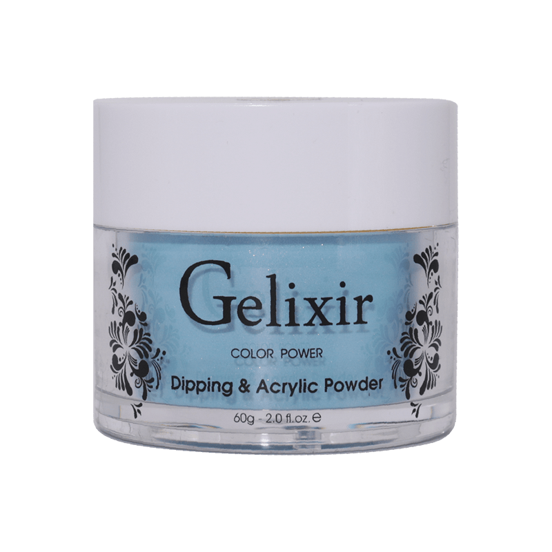Gelixir Acrylic & Powder Dip Nails - 082 Jewelry Blue - DTK Nail Supply
