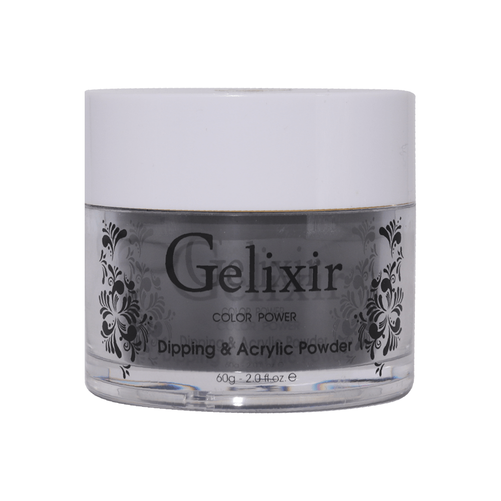 Gelixir Acrylic & Powder Dip Nails - 089 Black Night - DTK Nail Supply