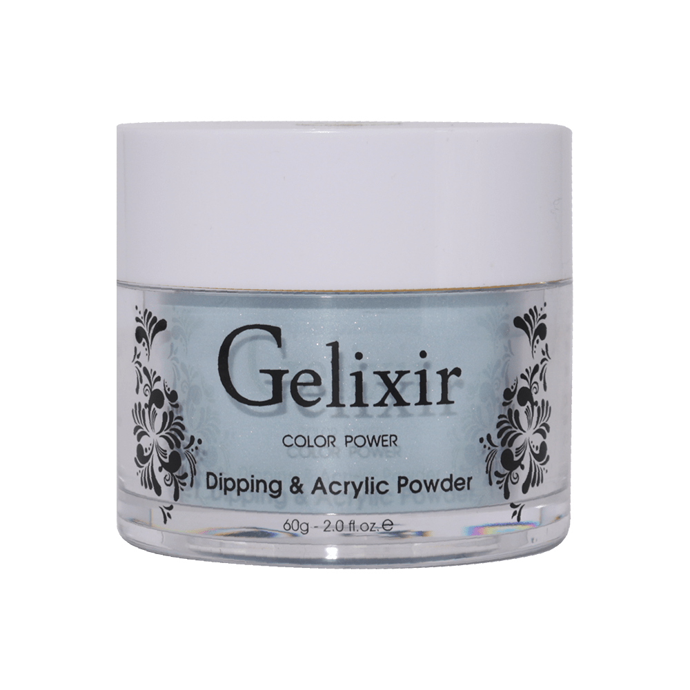 Gelixir Acrylic & Powder Dip Nails - 097 Metallic Ocean - DTK Nail Supply