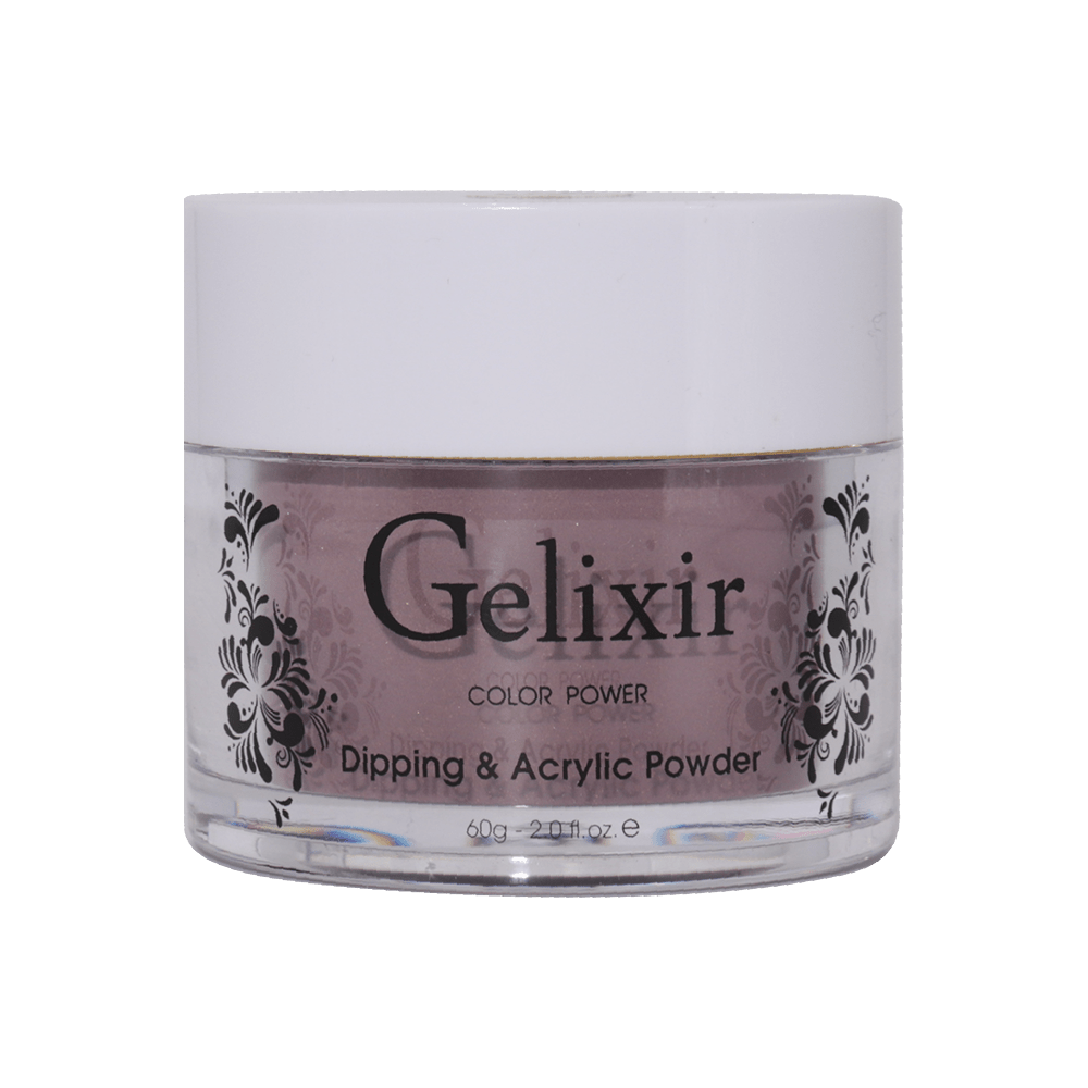 Gelixir Acrylic & Powder Dip Nails - 107 Romantic Gold Red - DTK Nail Supply