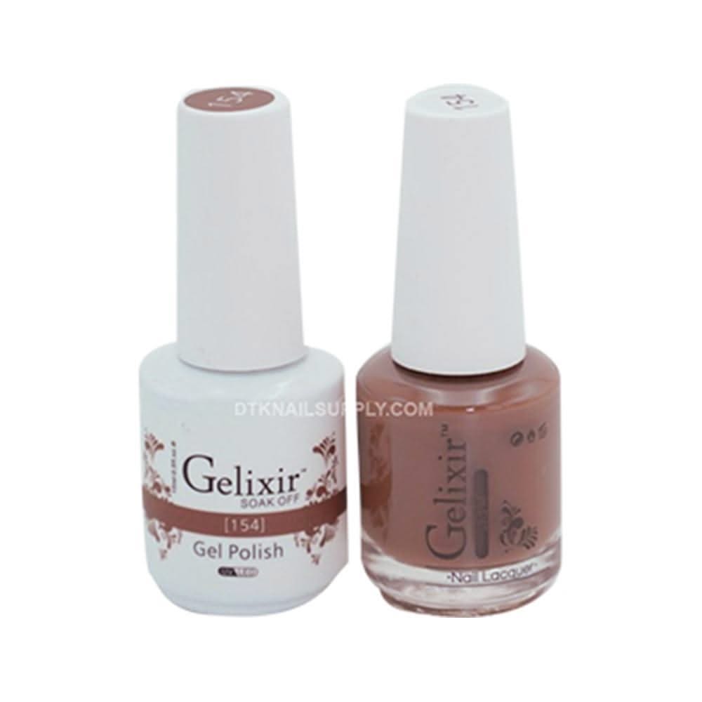 Gelixir Gel Nail Polish Duo - 154 - DTK Nail Supply