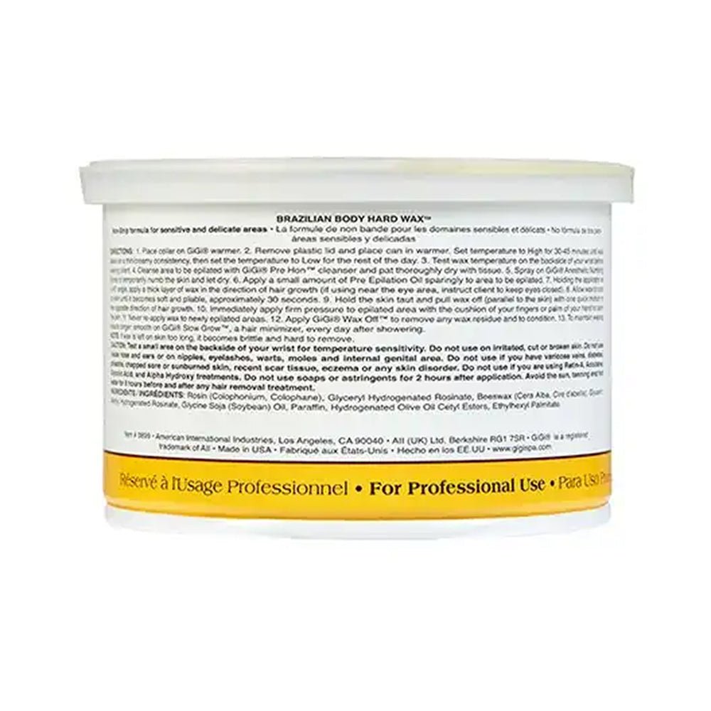 GiGi Brazilian Body Hard Wax - DTK Nail Supply