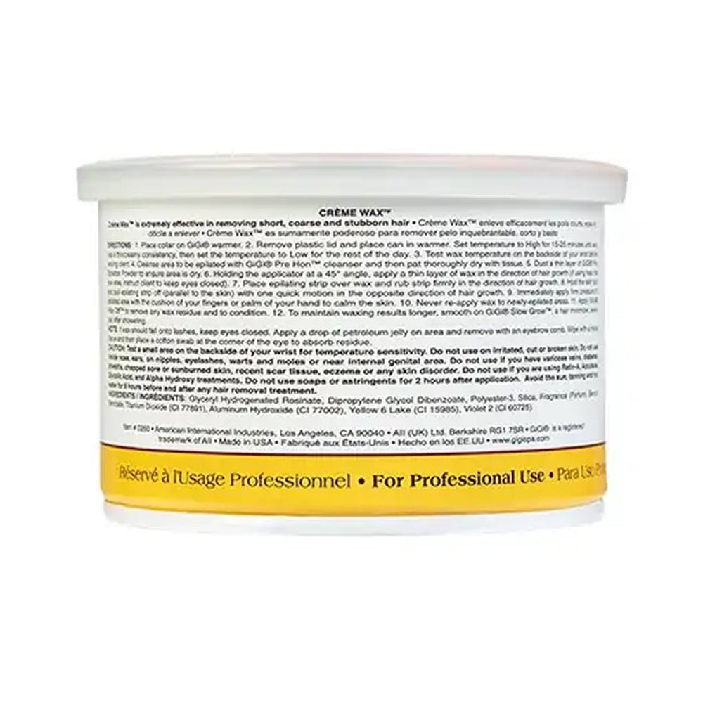 GiGi Creme Wax 14 oz - DTK Nail Supply