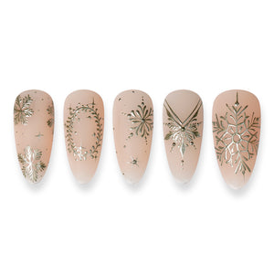 Emboss Gel Polish Nail Art - 0.5oz Gold