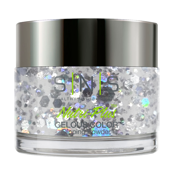  SNS Dipping Powder Nail - HH06 Silver Pagoda - 1oz by SNS sold by DTK Nail Supply
