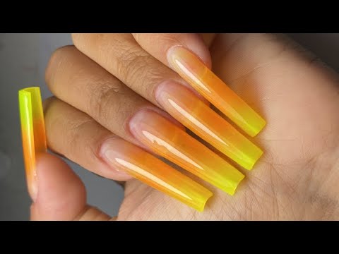 LDS 02 Orange Passion - Gel Polish 0.5 oz - Glow In The Dark - DTK Nail Supply