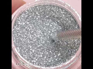 LDS Holographic Fine Glitter Nail Art - 0.5oz DB16 Hear Me Out