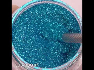 LDS Holographic Fine Glitter Nail Art - 0.5oz DB07 Mermaid