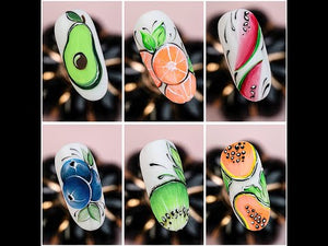 LDS Gel Polish Nail Art Liner - Black 01 (ver 2)
