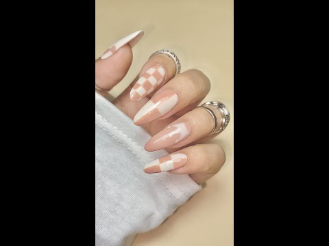 Lavis Gel Nail Polish Duo - 078 Beige White Colors - Painted Canvas