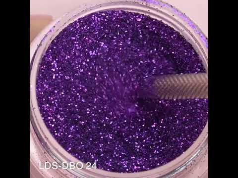 LDS Holographic Fine Glitter Nail Art - 0.5oz DB24 Hopeless Romance